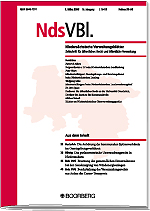 Nieders�chsische Verwaltungsbl�tter