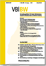 Verwaltungsbl�tter BW